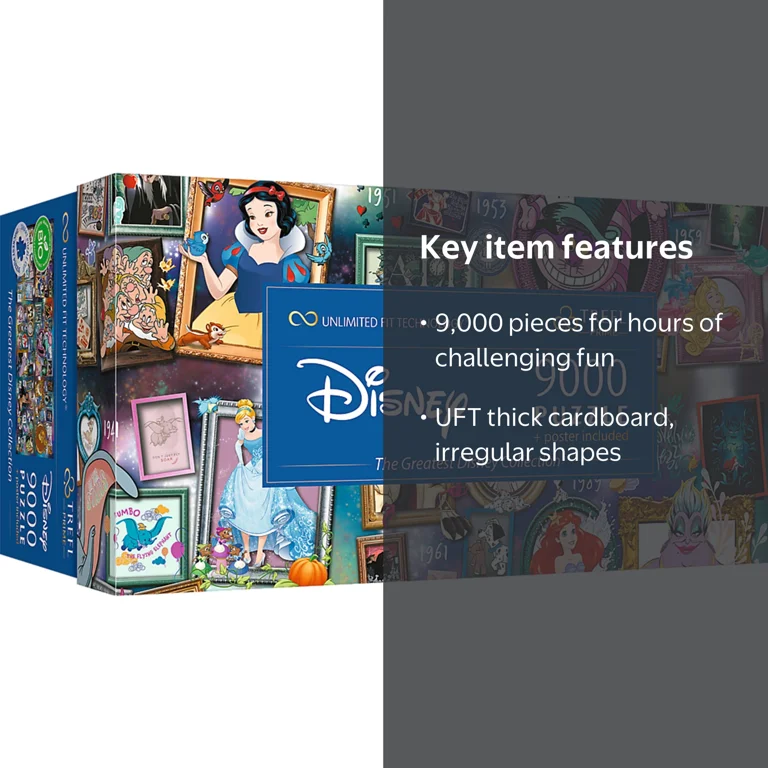 Trefl Prime 9000 Piece Puzzle - The Greatest Disney Collection