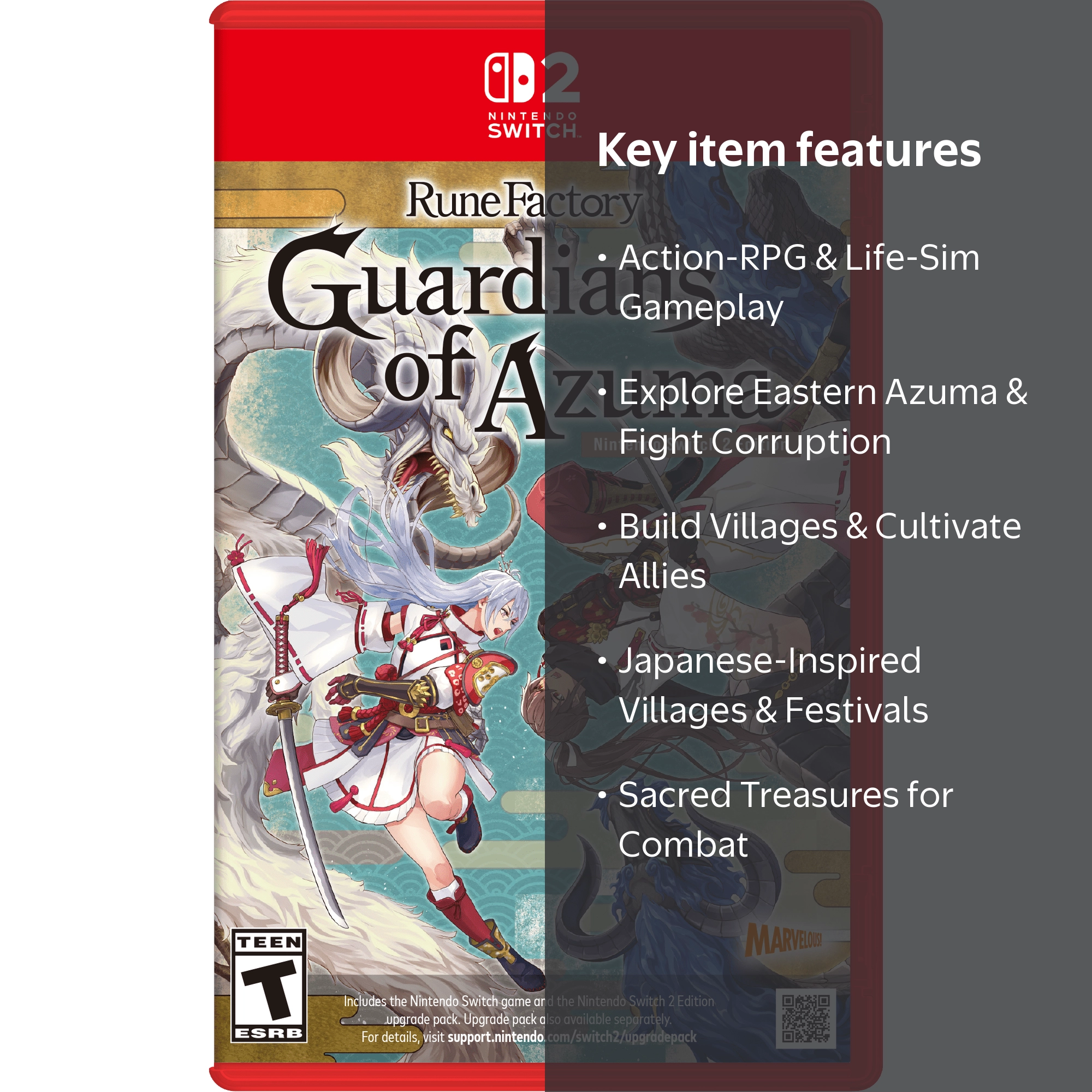 XSEED Games Rune Factory Guardians Of Azuma for Nintendo Switch 2