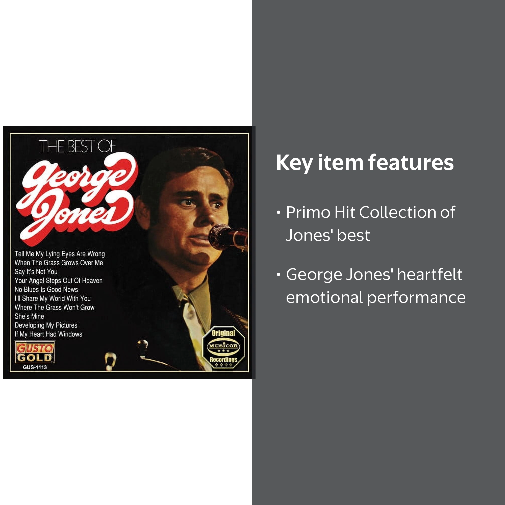 George Jones - Best Of George Jones - Music & Performance - CD