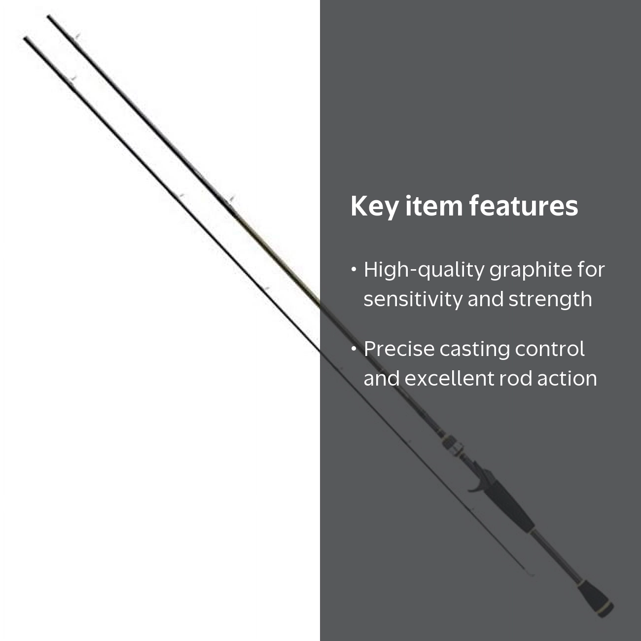 Daiwa 7ft Medium Aird-X Casting Rod - High Quality Graphite