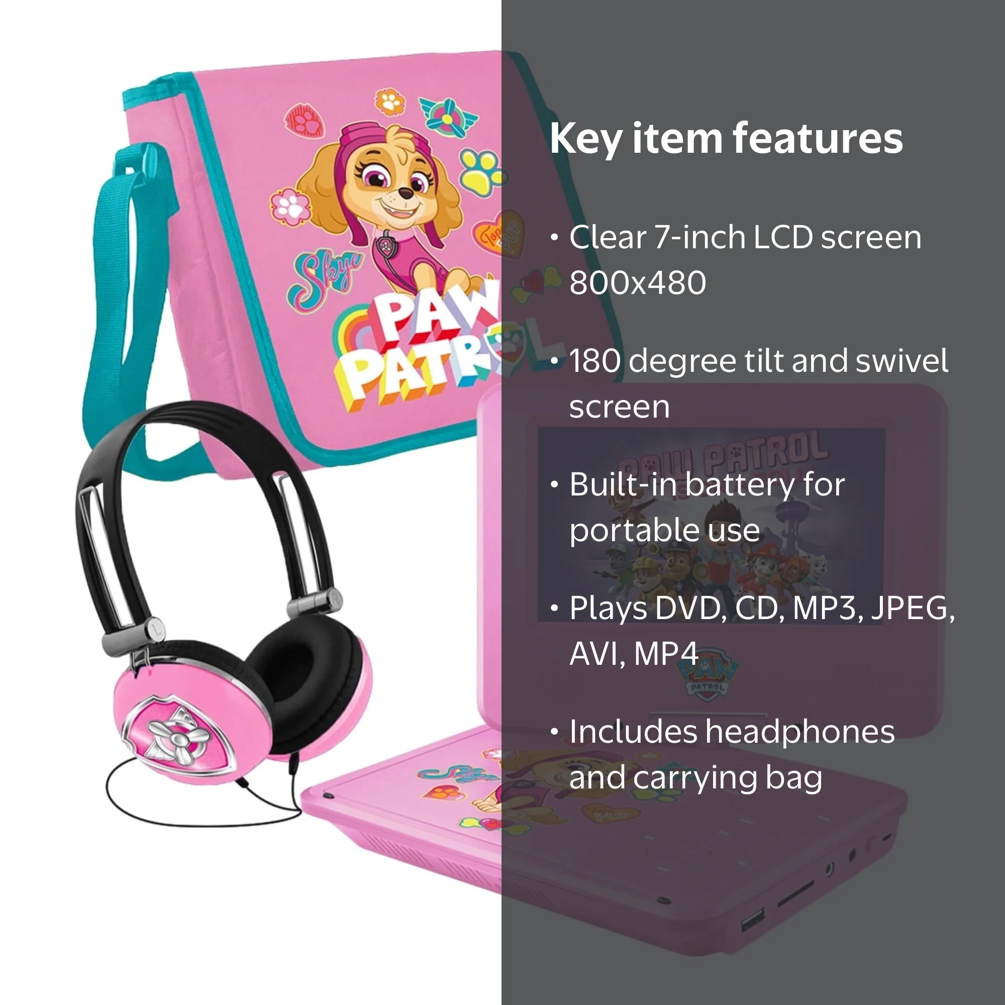 PAW Patrol Pink Children's 7