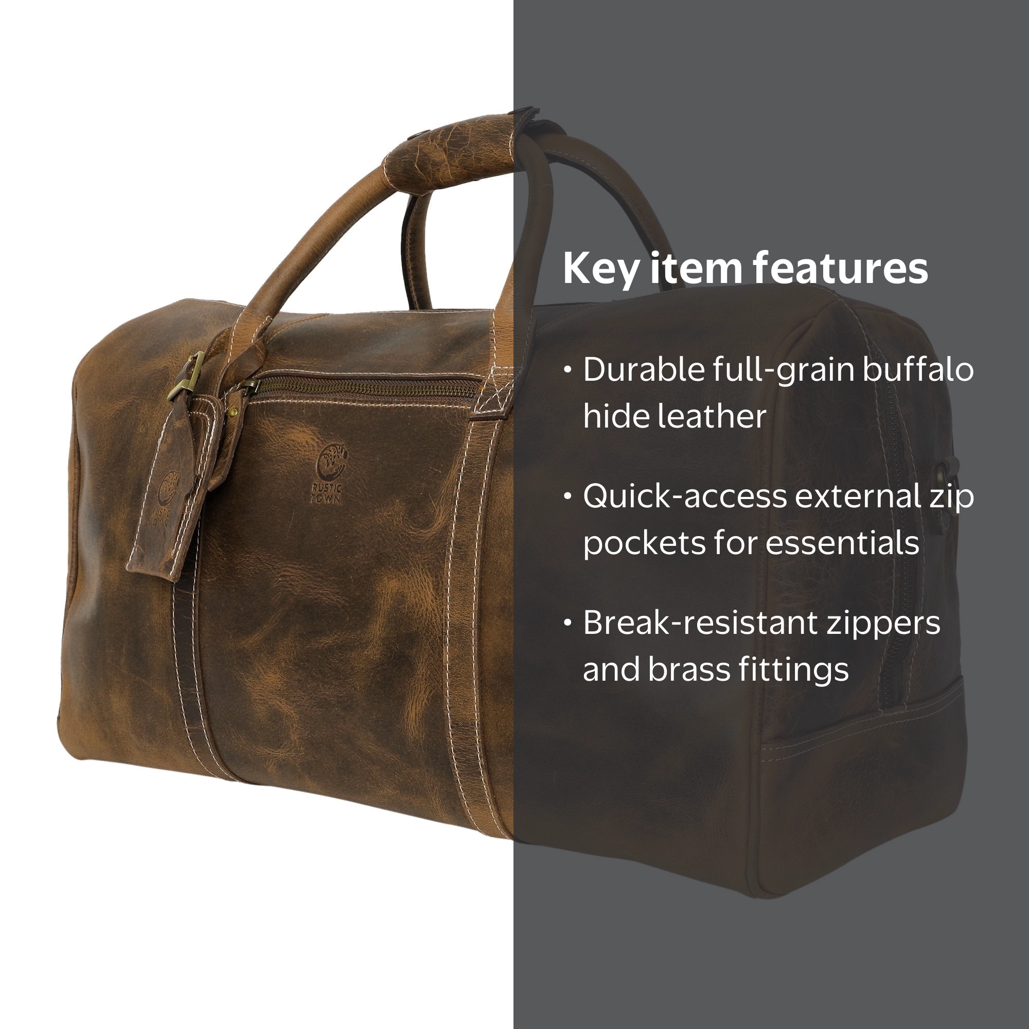 3-ways vintage canvas men holdall weekend travel duffel bag backpack Men's & Women's Waxed and Leather  LeatherNeo Equipped with convenient pockets and a clear internal structure Men's Canvas Leather Duffel Bag