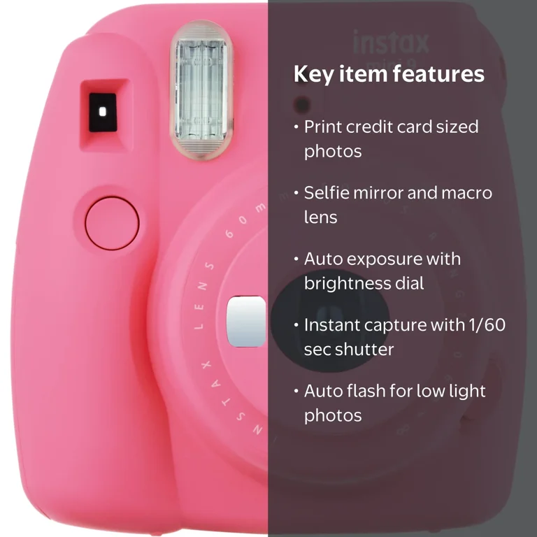 Fujifilm Instax Mini 9 - Walmart.com