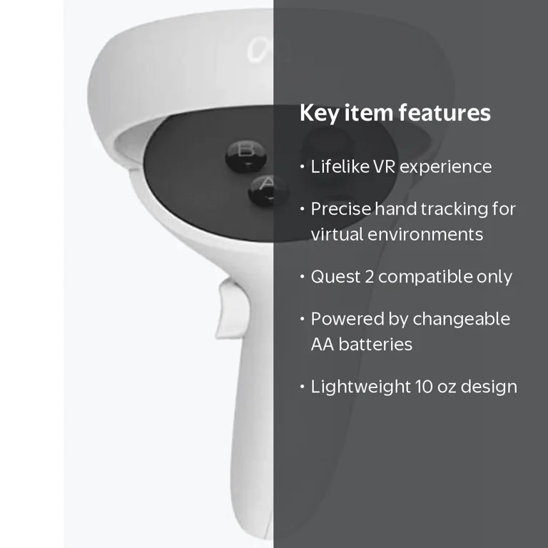 Oculus Quest 2 Right Controller, White, Single Piece - Walmart.com