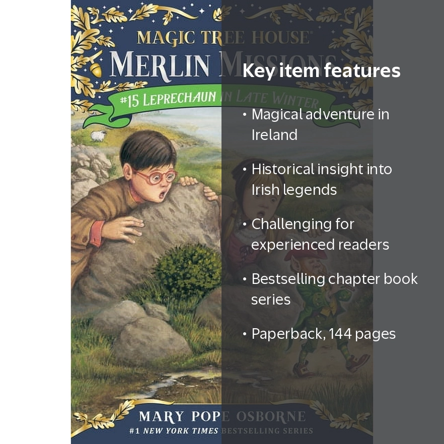 Mary Pope Osborne, Magic Tree House Chapter Book, #15 Leprechaun