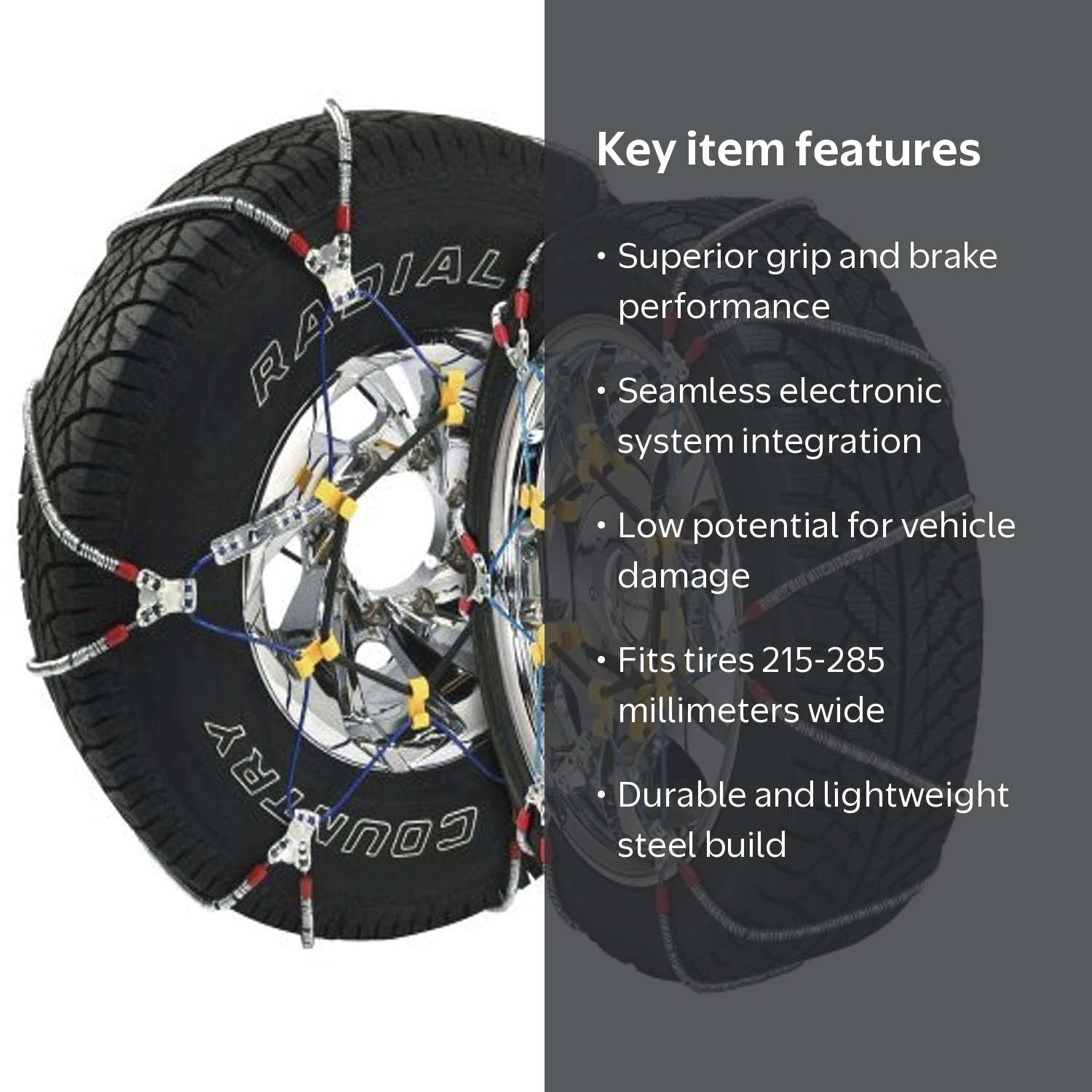 Security Chain SZ143 Super Z6 Car Truck Snow Radial Cable Tire