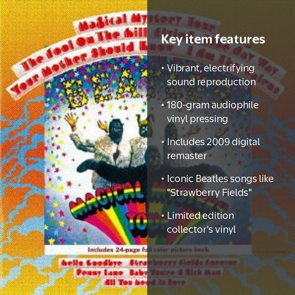 The Beatles - Magical Mystery Tour LP - Limited Edition 180-gram