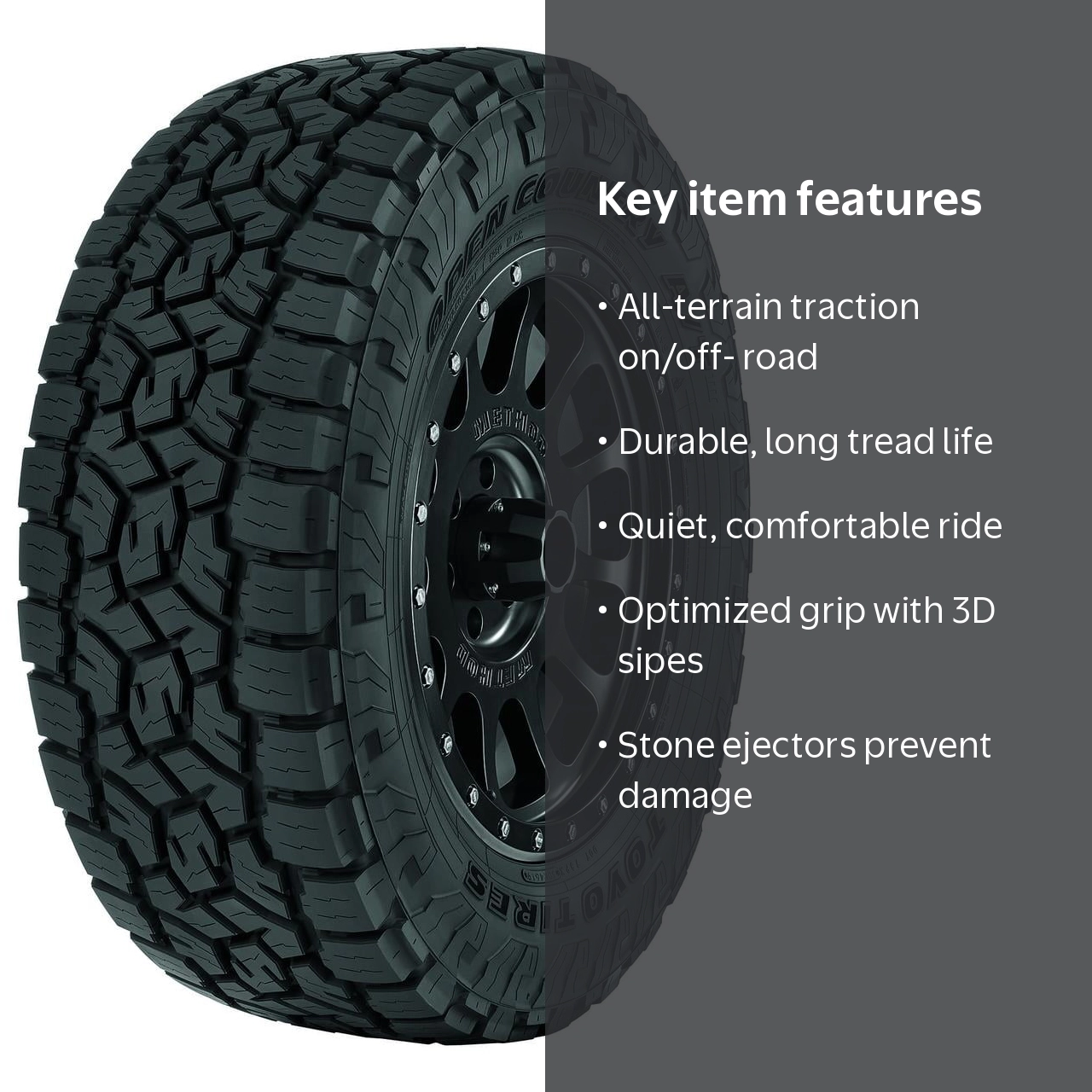 Free Shipping! Toyo All Terrain Light Truck Tire 225/60R17 XL Off