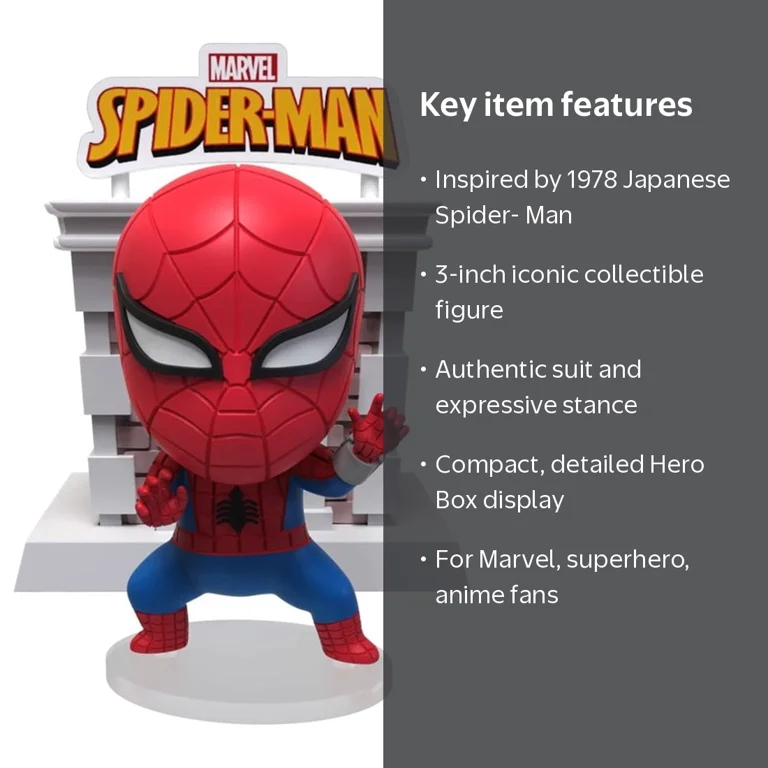 YuMe Spider-Man Tower Hero - 3 Collectible Toy Figures - Walmart.com