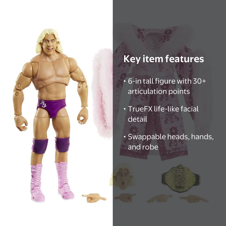 WWE Ultimate Elite Superstar Edition: Ric Flair Action Figure with