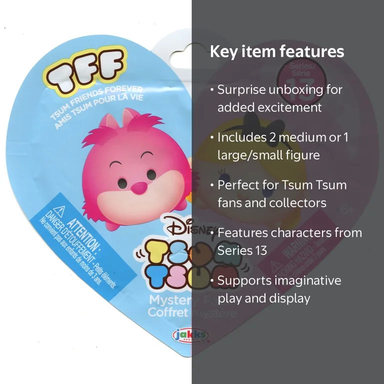 Jakks Pacific Collectible Series 13 Tsum Friends Forever Mystery
