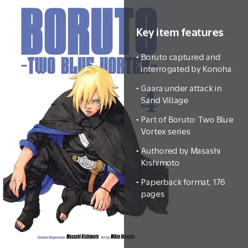 Boruto: Two Blue Vortex Boruto: Two Blue Vortex, Vol. 4, Book 4