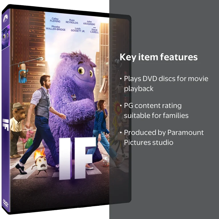 IF (Imaginary Friends) (DVD) - Walmart.com