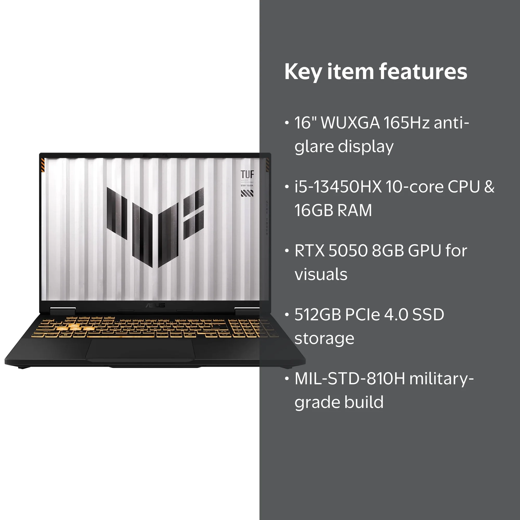 ASUS, Gaming Laptop, FX608JH, 16