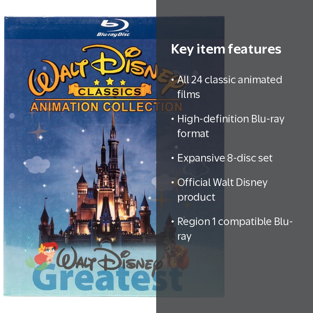 Walt Disney Classics Animation Collection (Blu-ray) - Walmart.com