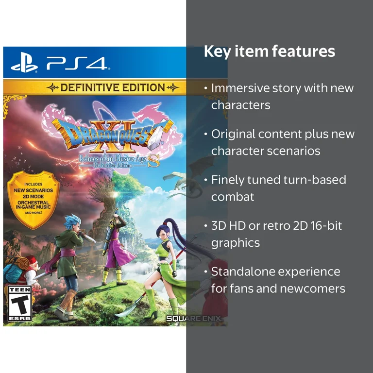 Square Enix DRAGON QUEST XI S Echoes of an Elusive Age Definitive