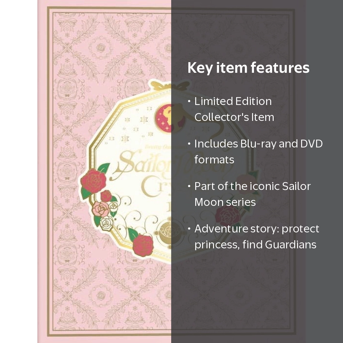 Warner Bros., Sailor Moon Crystal Set 1, Blu-ray DVD, Limited