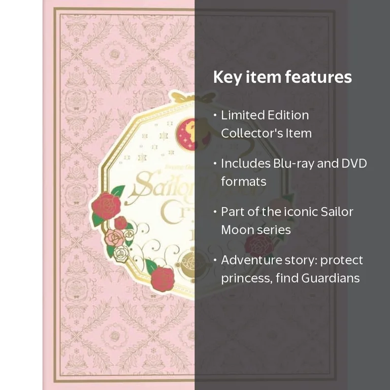 Warner Bros., Sailor Moon Crystal Set 1, Blu-ray DVD, Limited