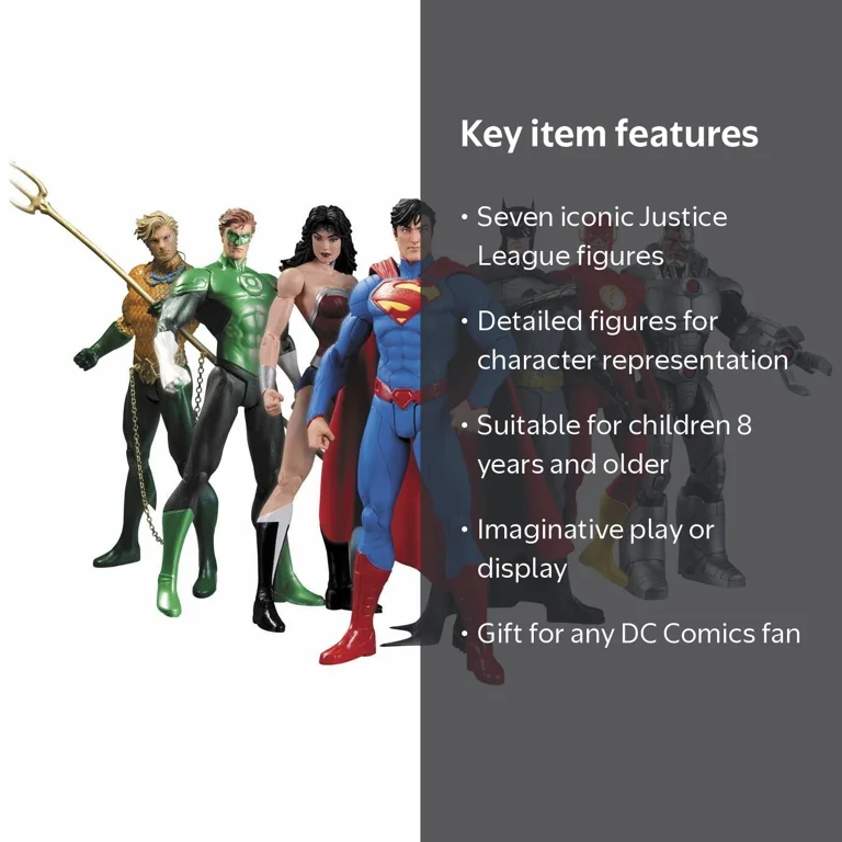 DC Comics New 52 Justice League 7-Pack Action Figure Box Set