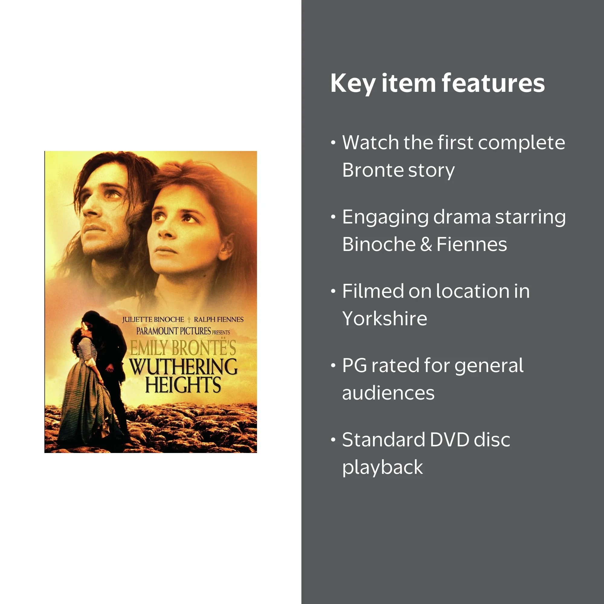 Paramount - Wuthering Heights [DIGITAL VIDEO DISC] - Walmart.com