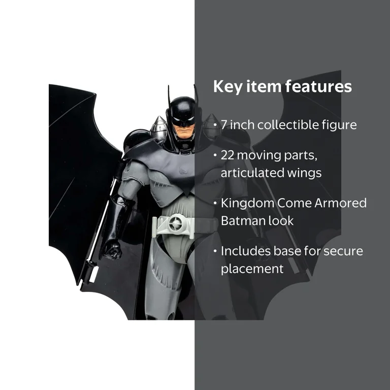 DC Multiverse 7in - Armored Batman (Kingdom Come) with Articulated