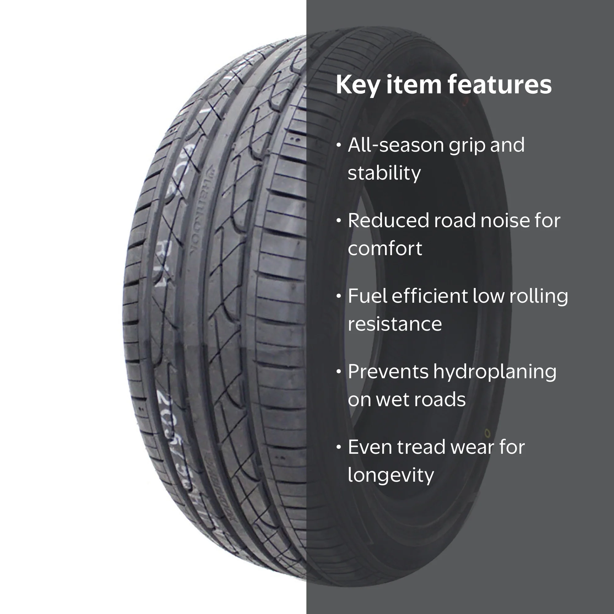 Hankook Ventus V2 Concept2 (H457) UHP 215/55R17 94W Passenger Tire