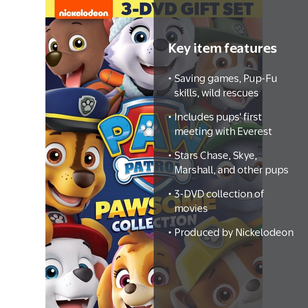 Paw Patrol: Pawsome Collection (DVD) - Walmart.com