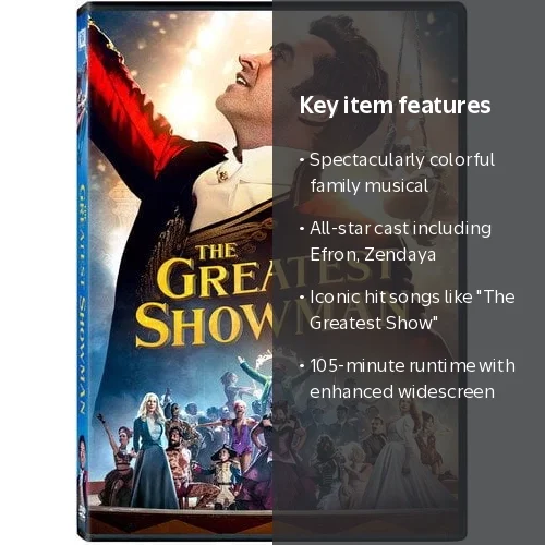 20th Century Fox - The Greatest Showman DVD, Music & Performance