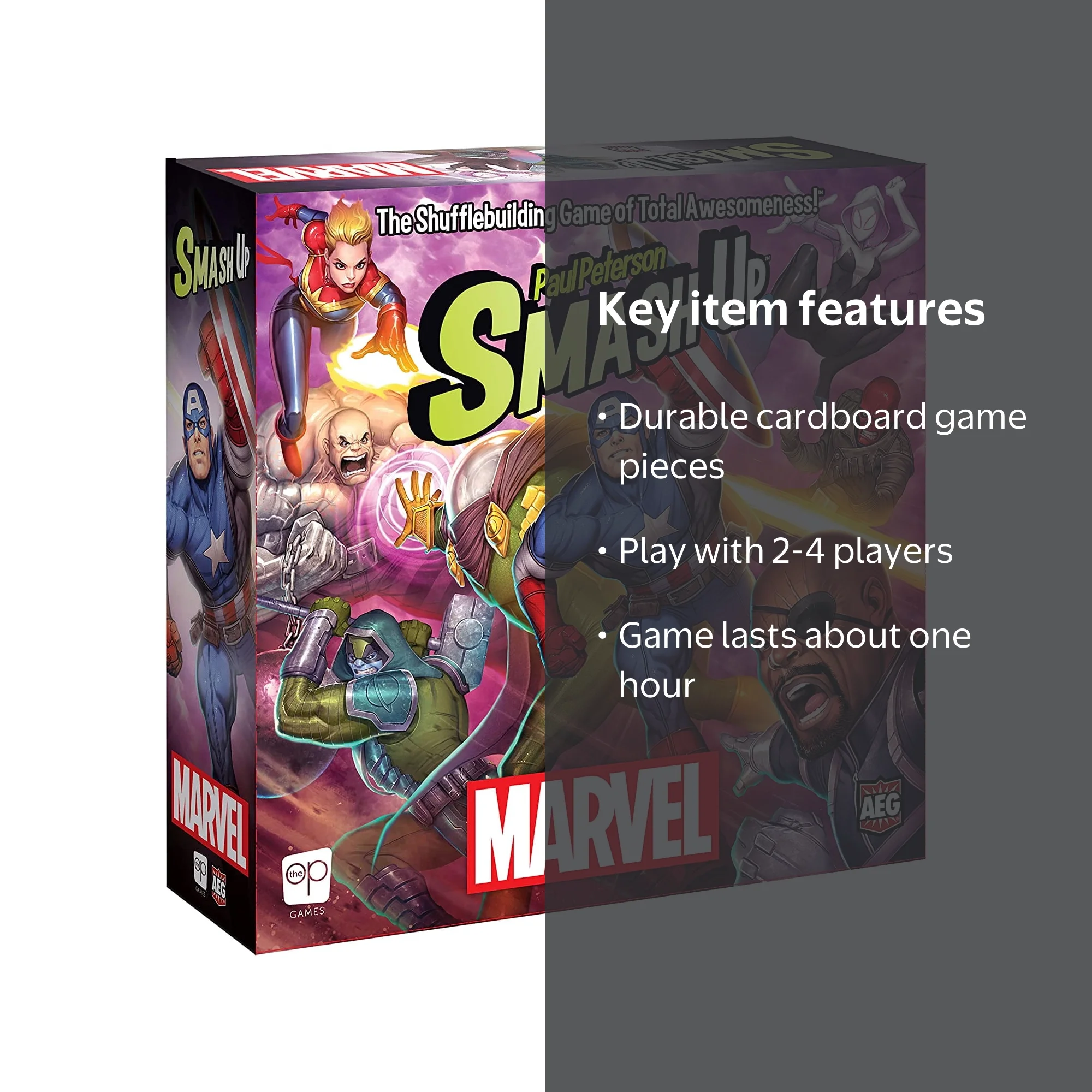 Smash Up: Marvel Superhero Edition Board Game - Walmart.com