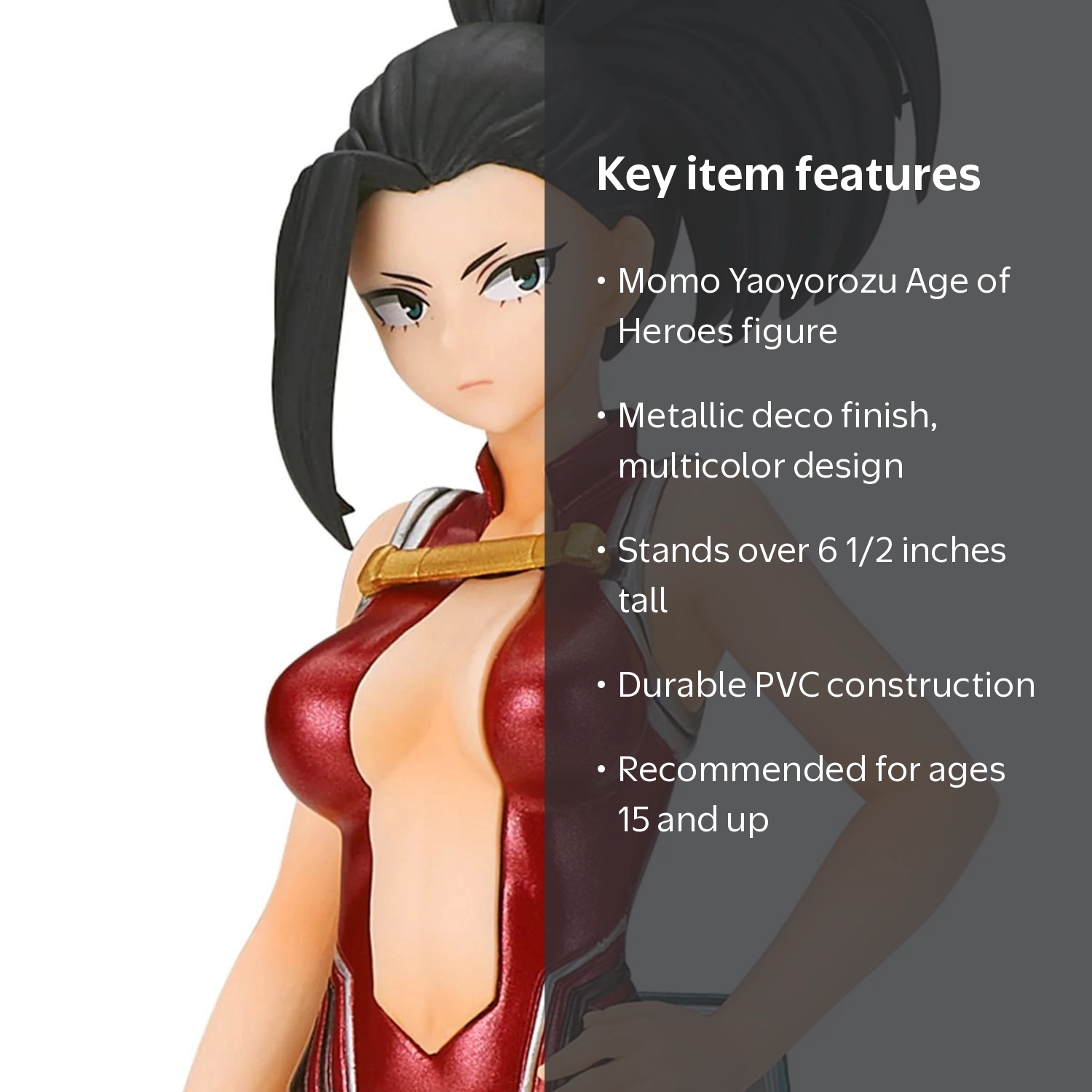 My Hero Academia Momo Yaoyorozu Metallic Statue - Walmart.com