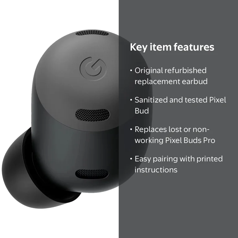 Left Google Pixel Buds Pro Replacement - Walmart.com