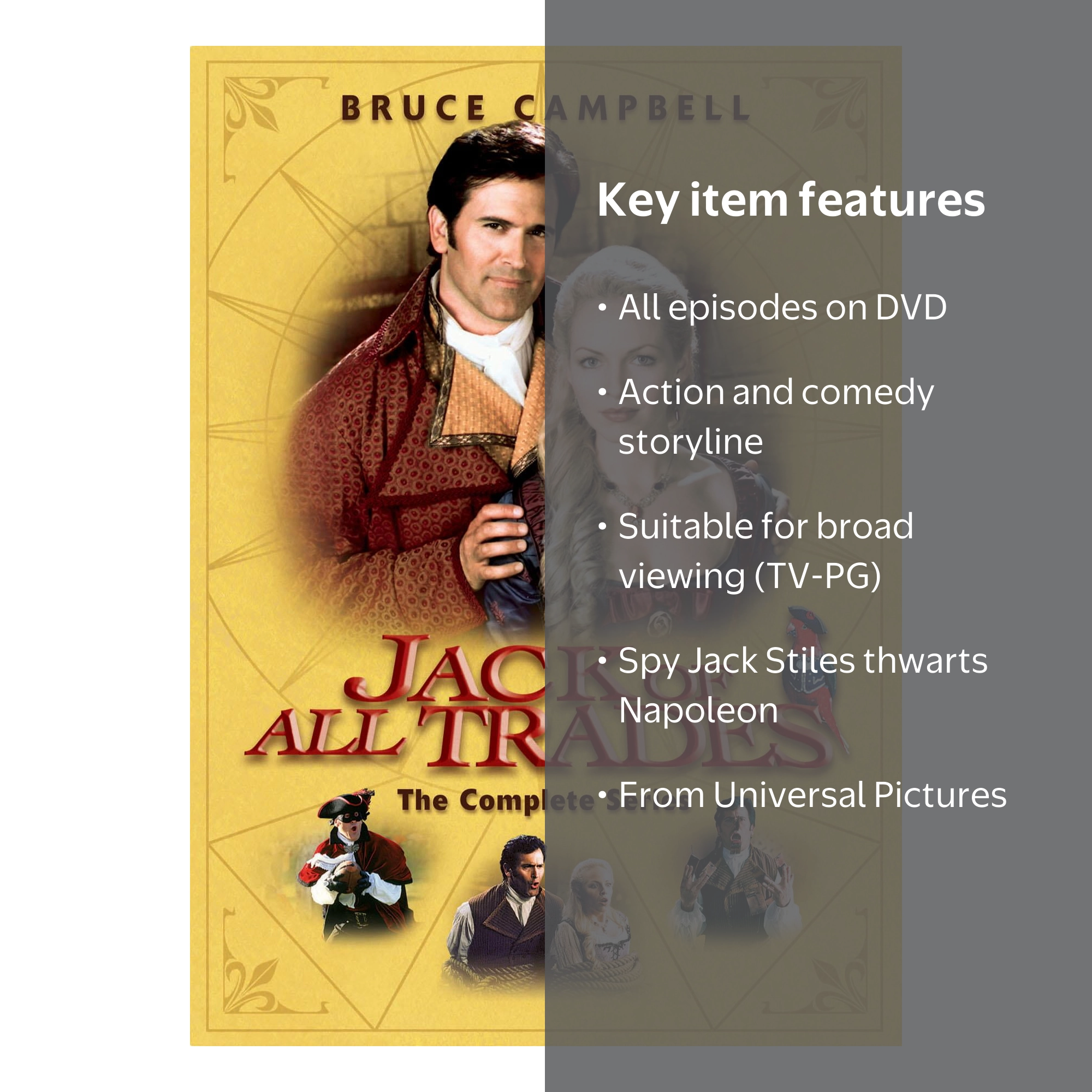 Jack Of All Trades: The Complete Adventure, Action, Comedy Series