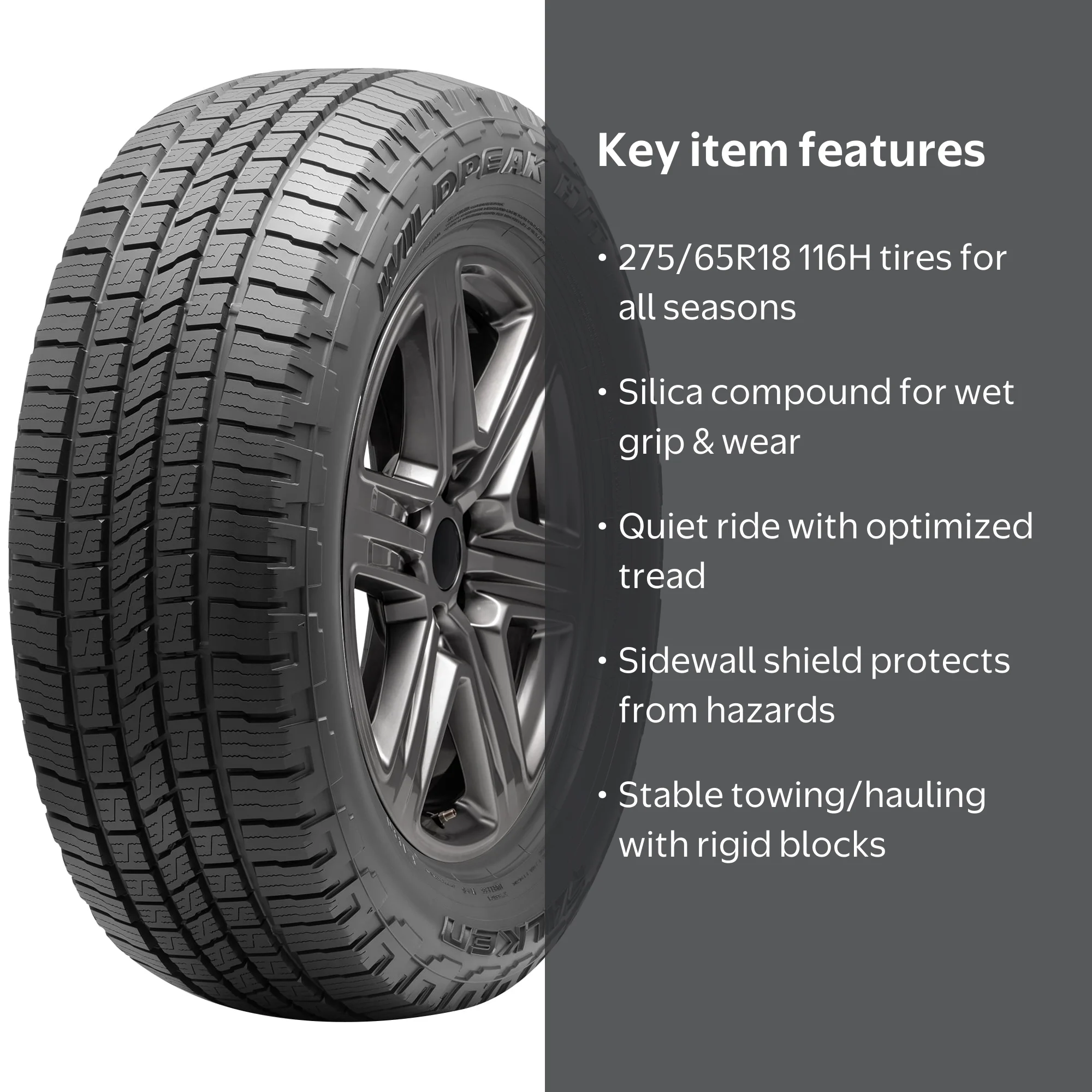 Falken Wildpeak H/T02 All Season 275/65R18 116H Light Truck Tire