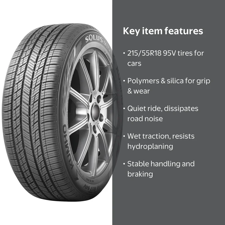 Kumho Solus TA51a All Season 215/55R18 95V Passenger Tire