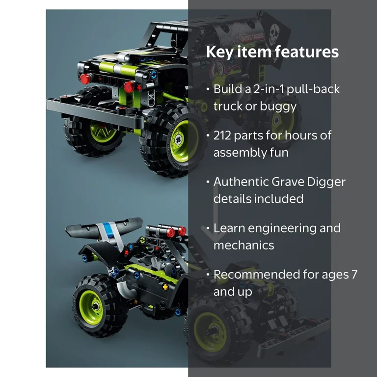 LEGO, Truck Toy, Off-Road Buggy, 212 Pieces, 7+ Years - Walmart.com