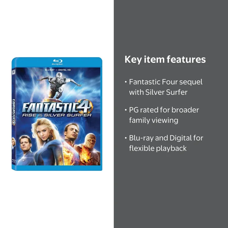 その他 Fantastic Four 2: Rise Of Ss [Blu-ray] Fantastic Four 2: Rise of the Silver Surfer (Blu-ray + Digita