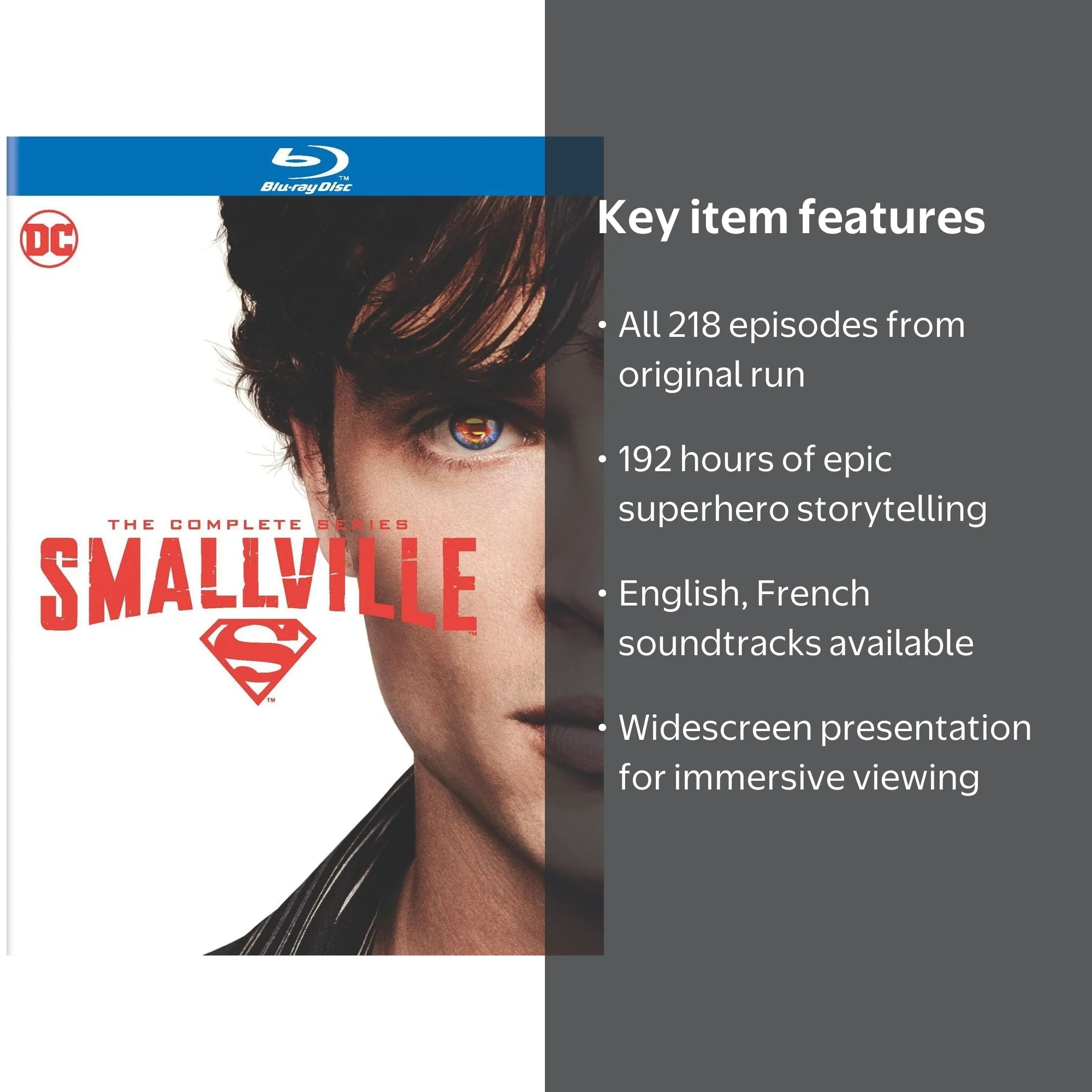 SDS, Smallville The Complete Series - 218 Episodes on 42 Discs