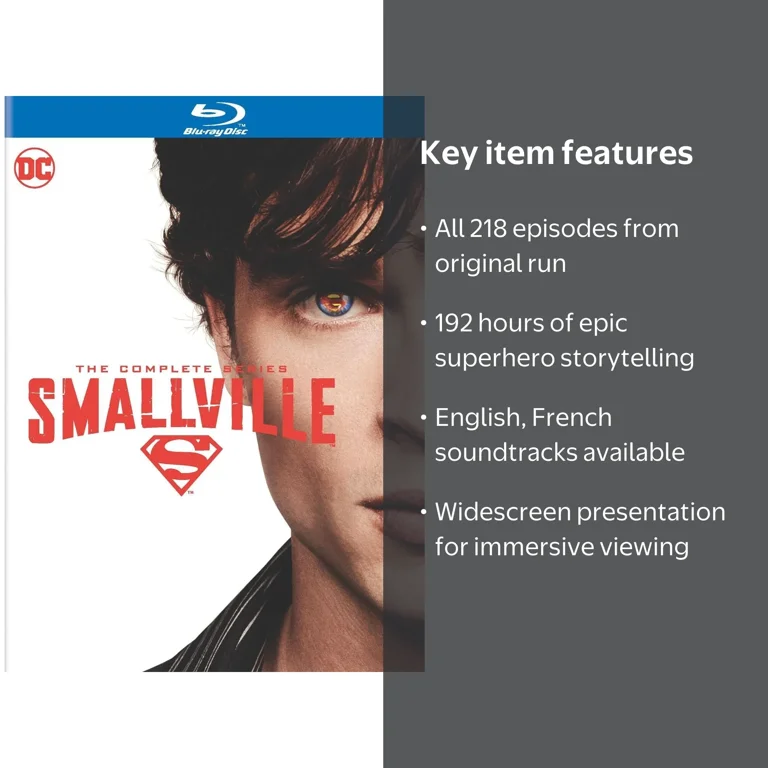 SDS, Smallville The Complete Series - 218 Episodes on 42 Discs