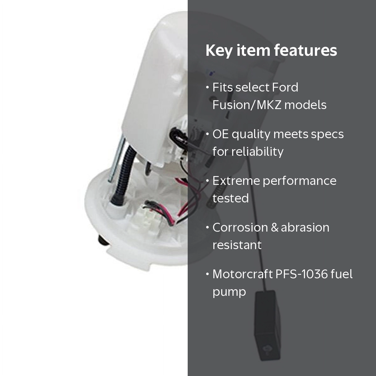 Motorcraft Fuel Pump and Sender Assembly PFS-1036 Fits select