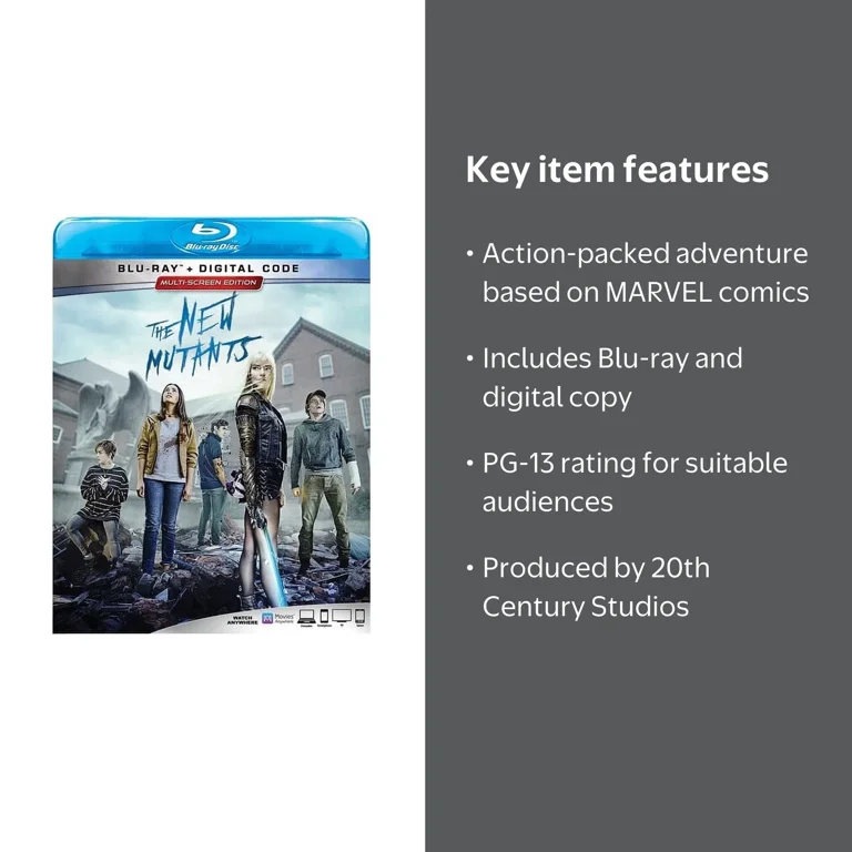 The New Mutants (Blu-ray + Digital Copy) - Walmart.com