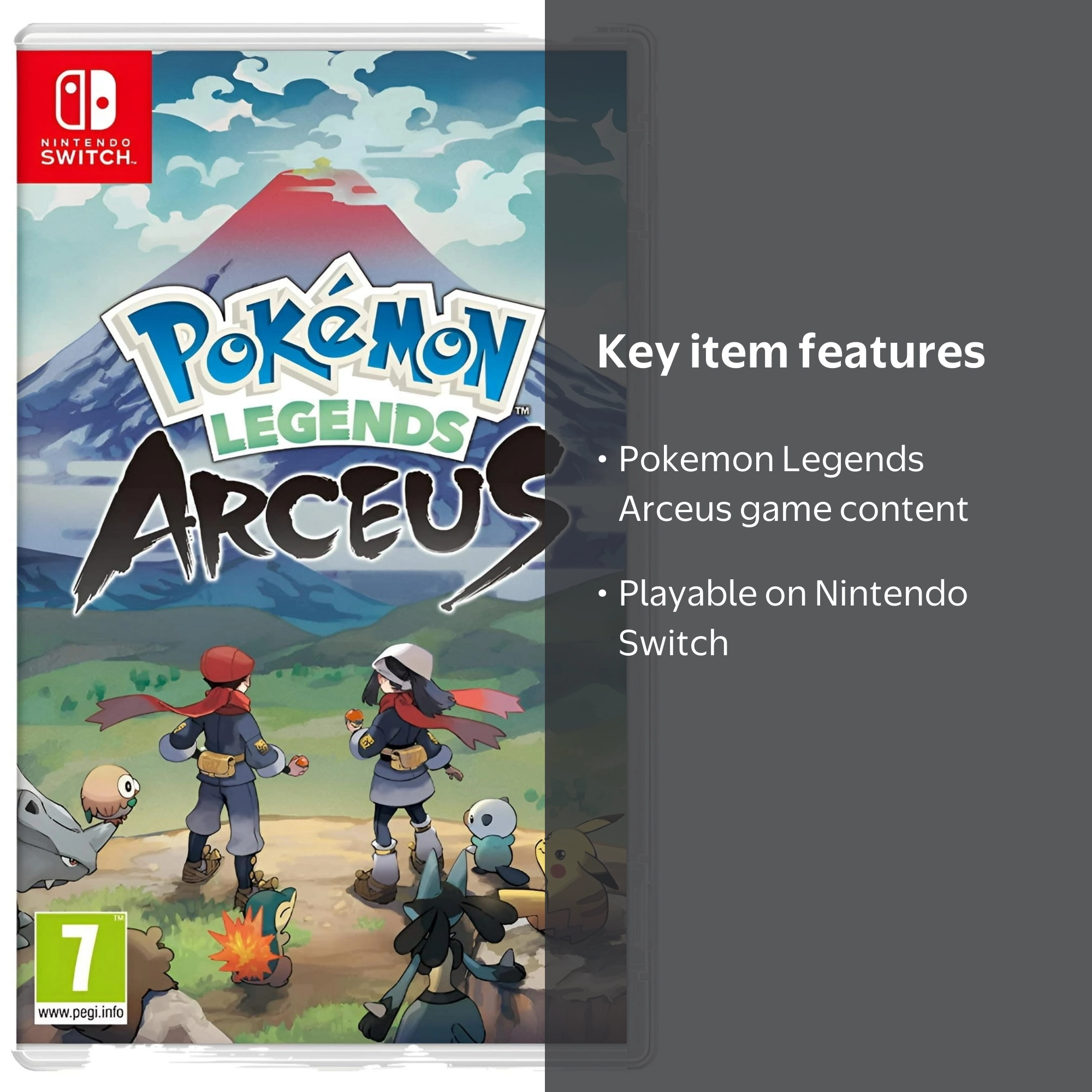 Nintendo, Pokemon Legends Arceus, Nintendo Switch Game - Walmart.com