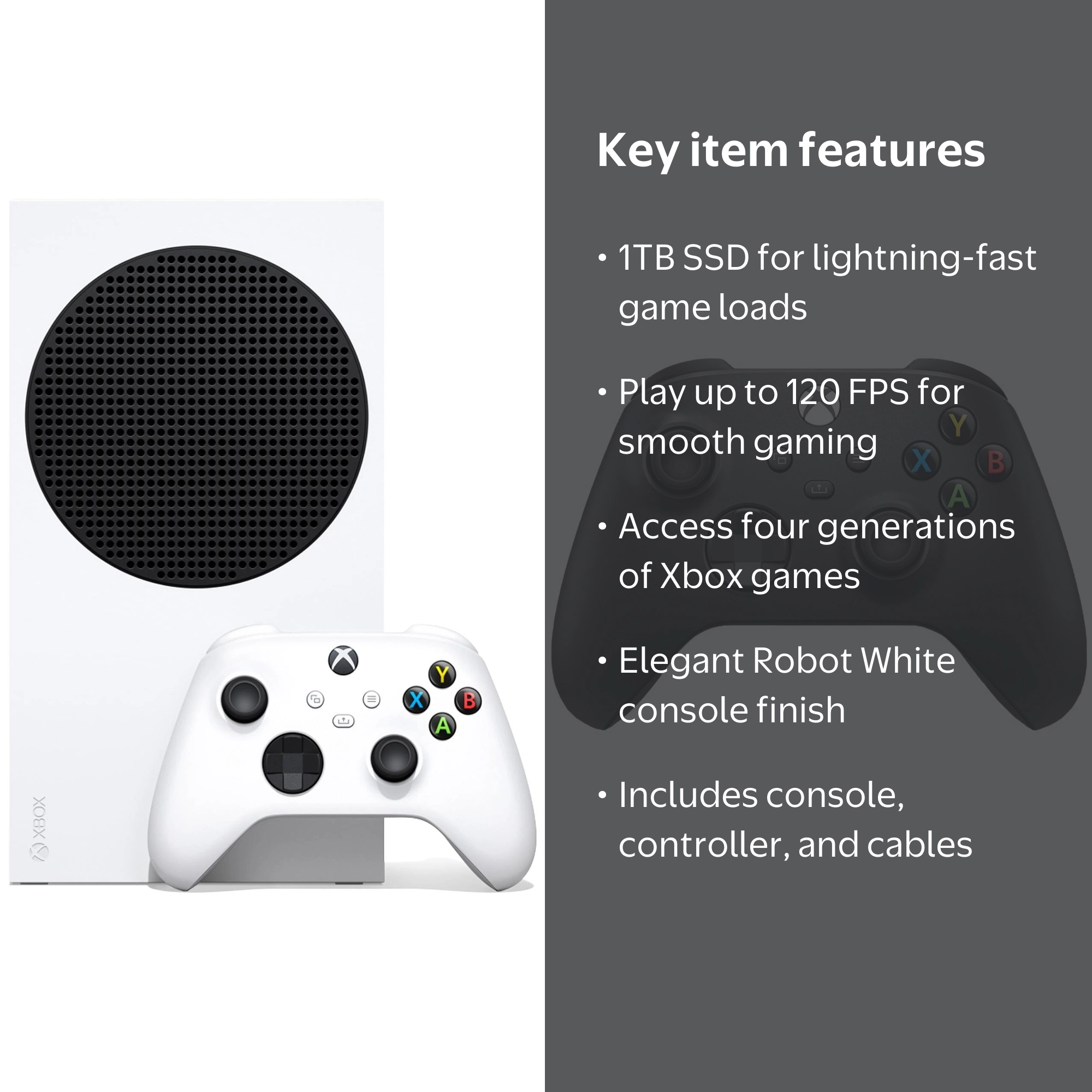 Microsoft Xbox Series S – 1TB White - Walmart.com