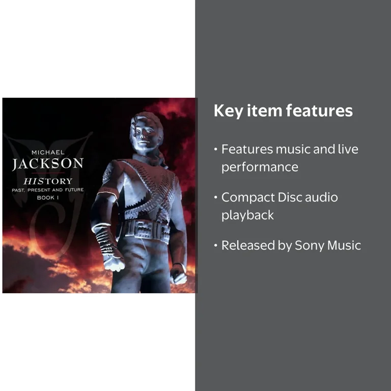 Michael Jackson, Music CD, History, Past Present & Future