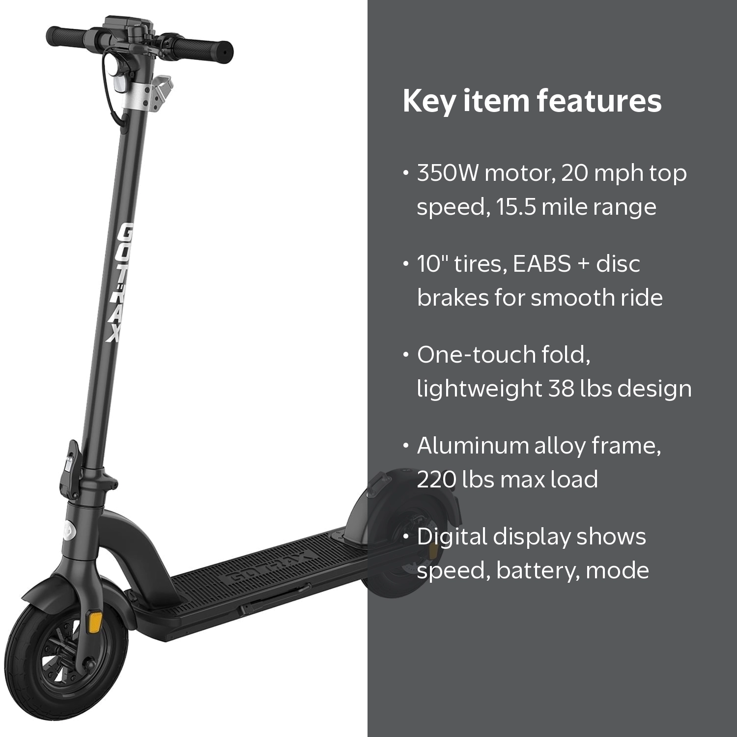 GOTRAX Tour XP Commuter Electric Scooter for Adults - Walmart.com