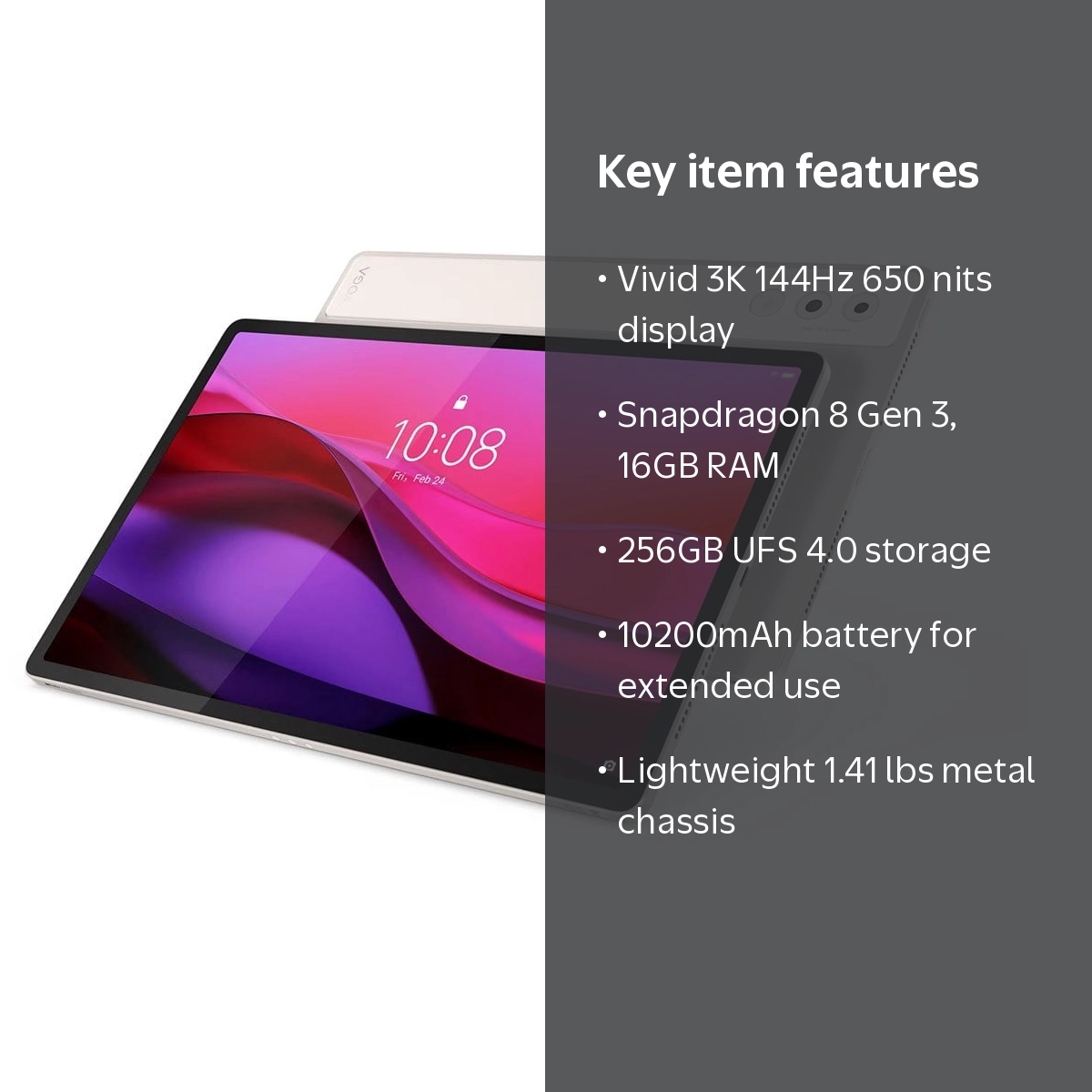 Lenovo Yoga Tab Plus, 12.7