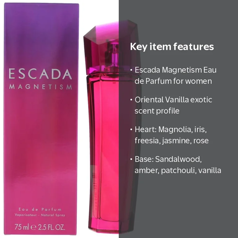 Escada Magnetism Eau de Parfum, Perfume for Women, 2.5 fl oz