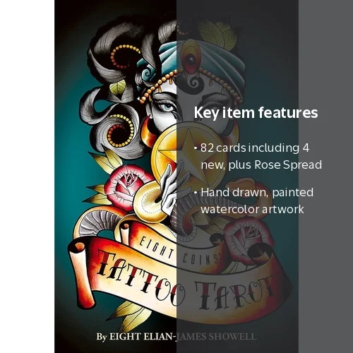 Eight Coins' Tattoo Tarot, (Hardcover) - Walmart.com