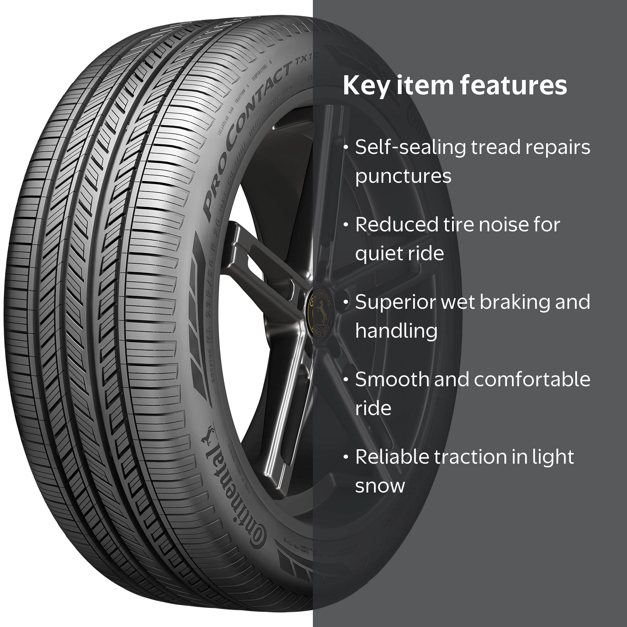 Continental ProContact TX10 235/50R20 107T HL Passenger Tire