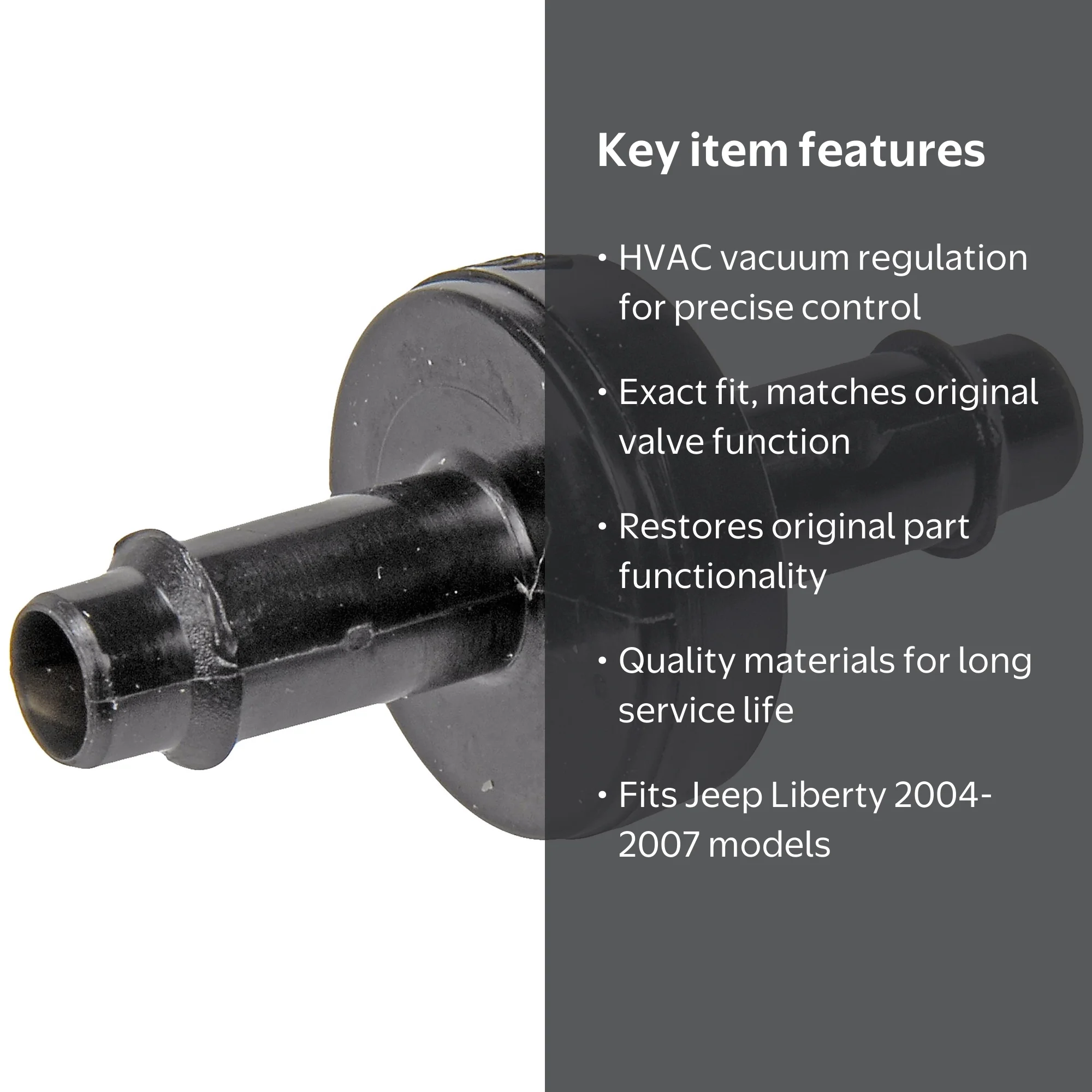 Dorman 47170 HVAC Check Valve for Specific Jeep Models Fits select