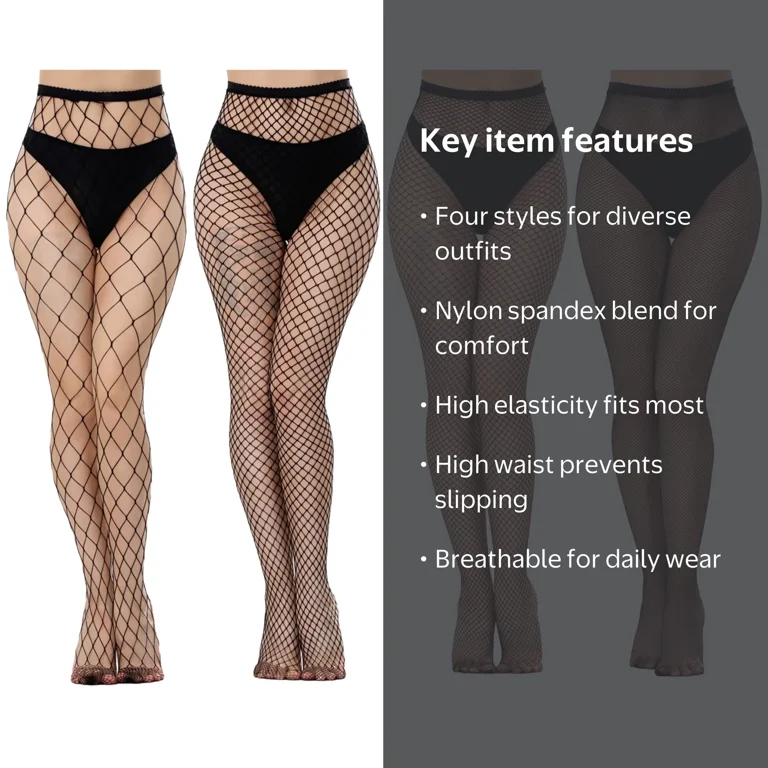 buy womens high waist fish net under Fishnet Tights The Costume Source musical theater JoMaKaC Women's Fishnet Tights, High
